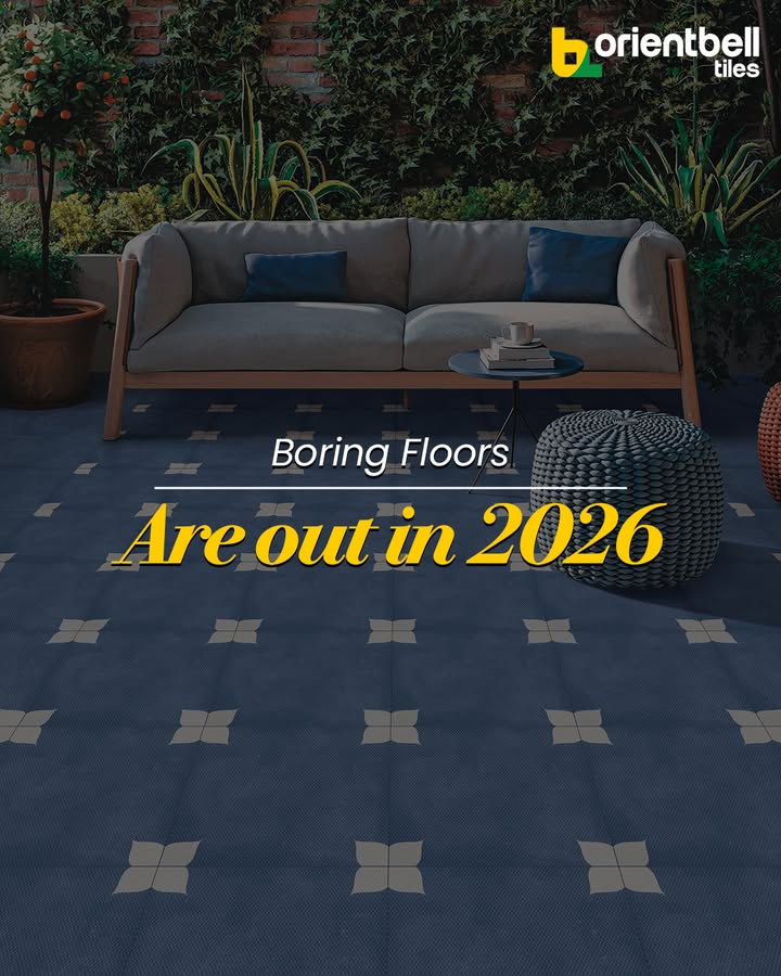 2026 is saying goodbye to boring tiles and welcoming floors that make a statement. Design starts from the ground up