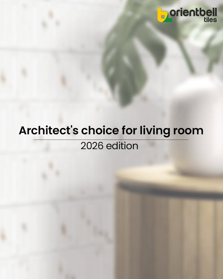 Textures that speak. Surfaces that last. An architects choice for living rooms in 2026. Matte for quiet strength