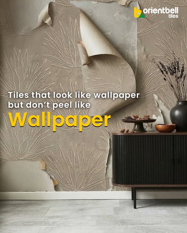 Wallpaper looks great until it starts peeling