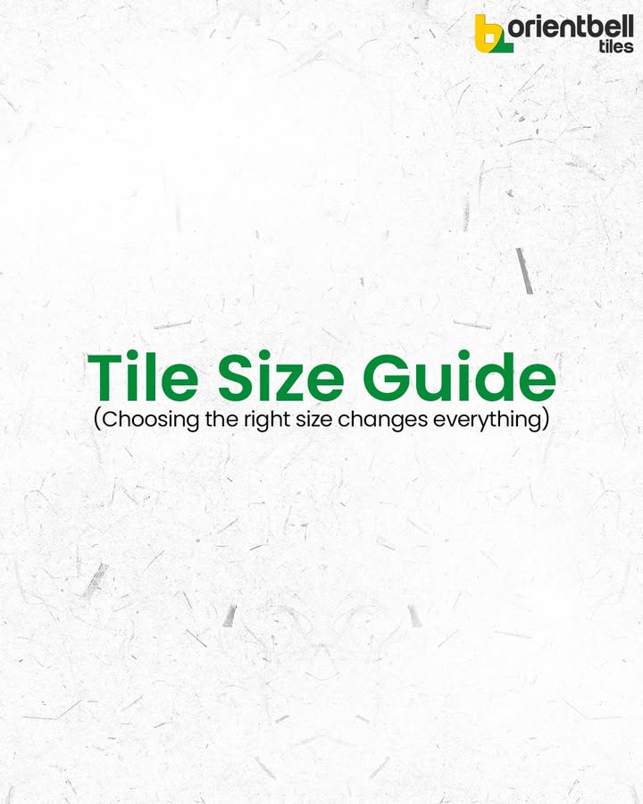 Tile size isnt just a choice, its what shapes the entire feel of your space. Smaller tiles bring detail and character