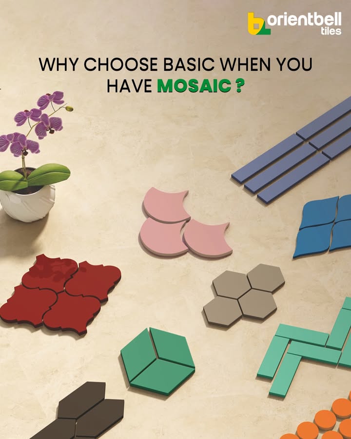 Mosaic tiles make every space feel special