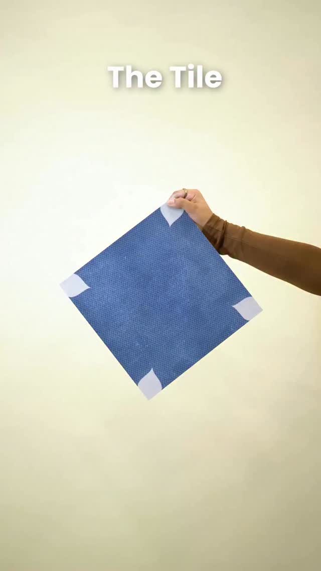 Arteza tile in blue, where design meets effortless elegance