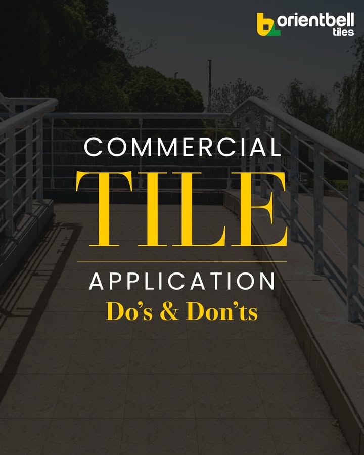 What separates a good commercial tile project from a great one The decisions made in the spec sheet, before a single tile ...