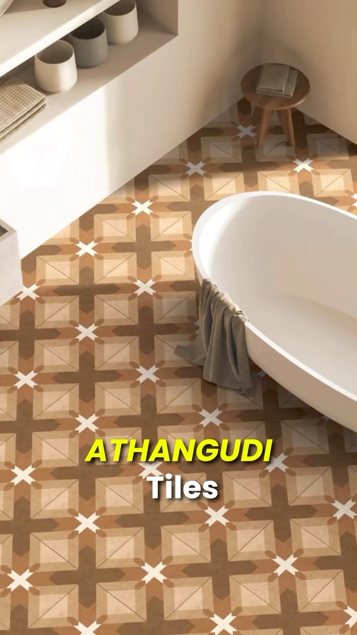 Athangudi tiles, where Tamil Nadus craftsmanship meets European inspired design
