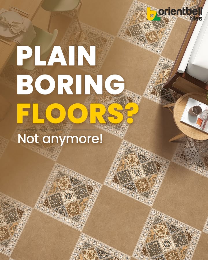 Plain boring floors Not anymore