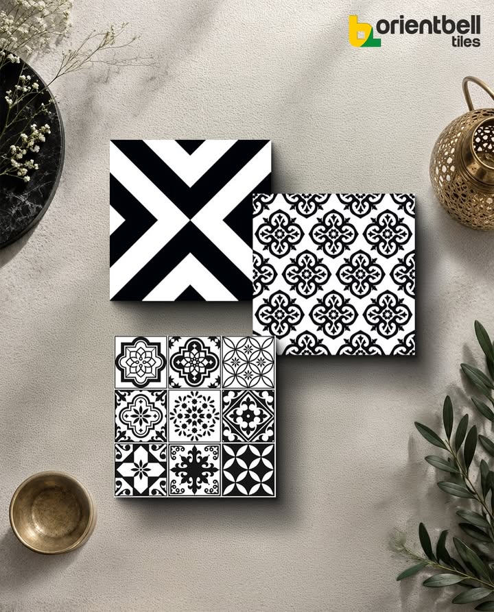 Every architects favourite, the timeless contrast of black white