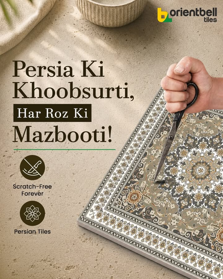 Persian tiles, inspired by Persian art, crafted for everyday strength