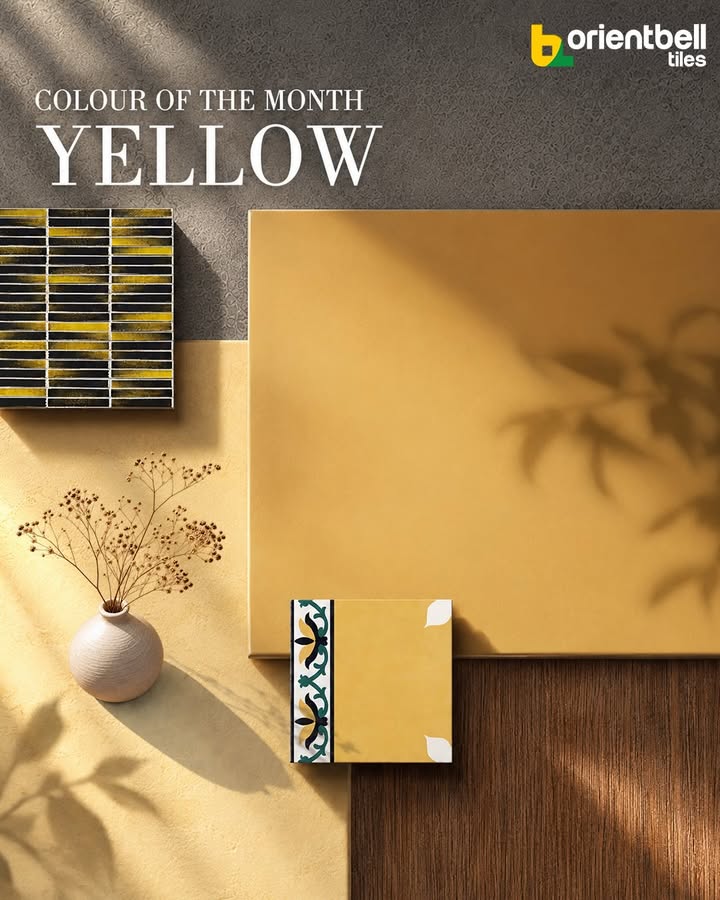 Yellow, but make it timeless. A warm, vibrant hue that adds energy, character and a refined touch to every space