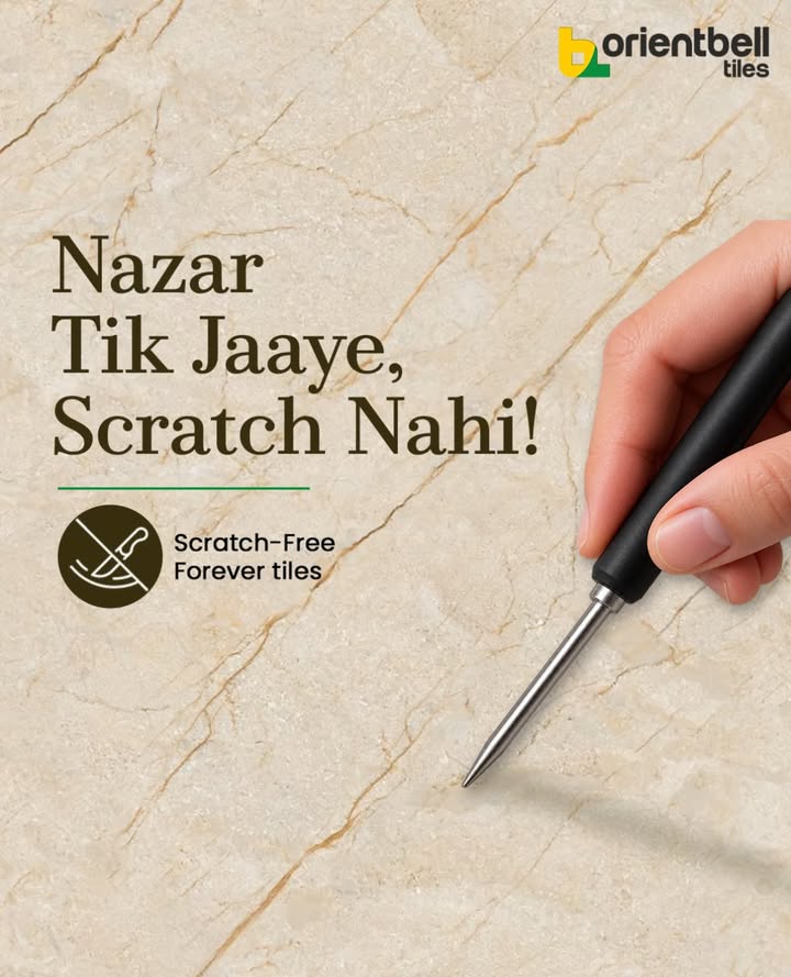 Strong, scratch resistant tiles that keep your spaces looking flawless, day after day