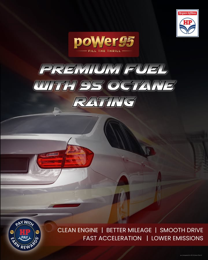 Give your engine the power it deserves with HPCLs high octane fuel 
