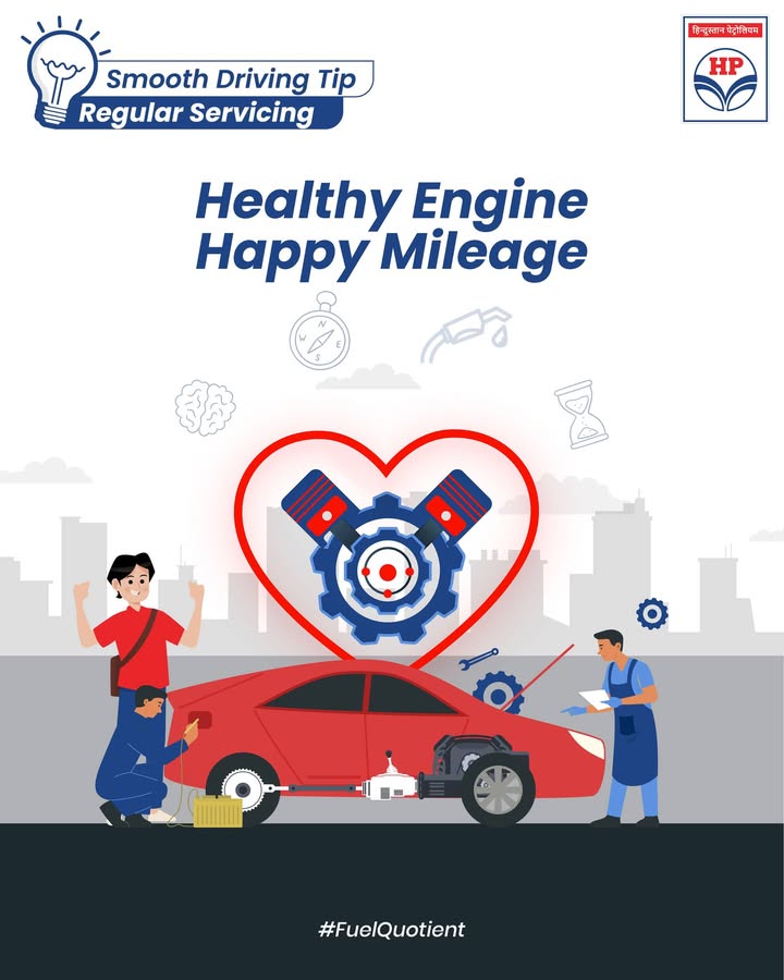 Regular vehicle maintenance and servicing keep your engine healthy, ensuring smoother drives and better fuel efficiency