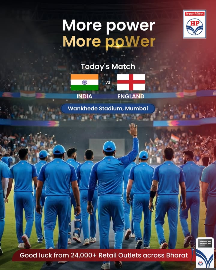 As Team India steps onto the field, every run, every roar and every moment reflects unstoppable energy