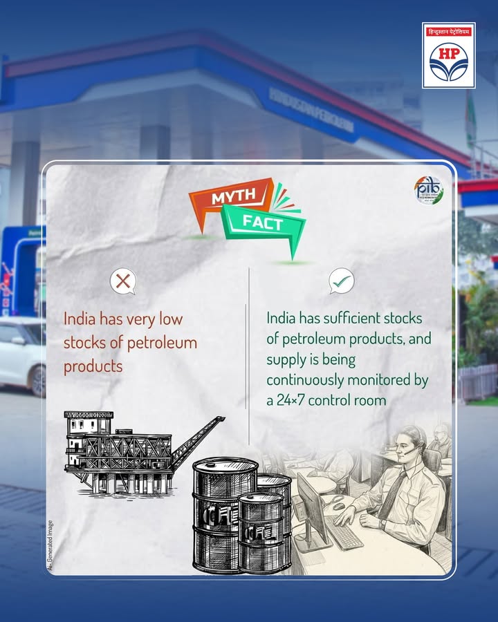 All HPCL Retail Outlets Fuel Stations across the country are fully operational and functioning normally