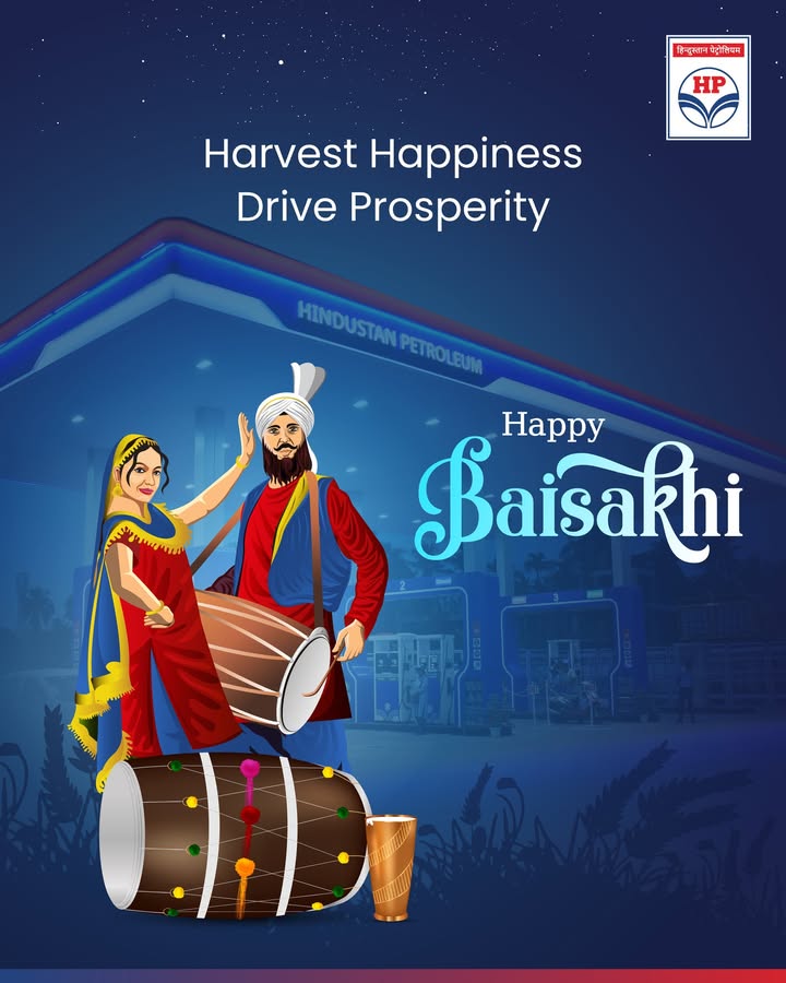 May this Baisakhi harvest happiness and drive prosperity into every journey you take