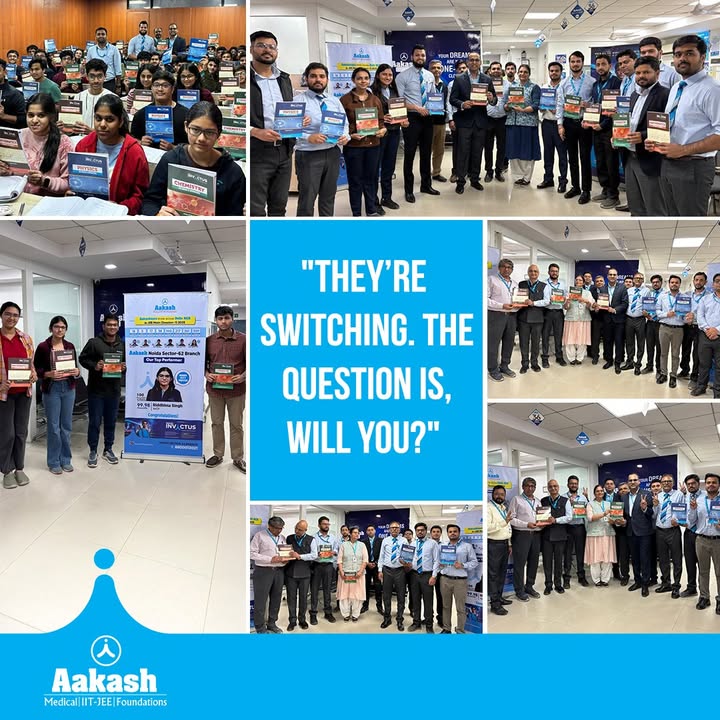  Aakash Invictus is HERE The revolution in JEE prep has begun, Number of students are making the switch to Aaka...