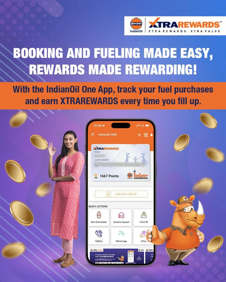 LPG booking and fueling just got easier with the IndianOil One App