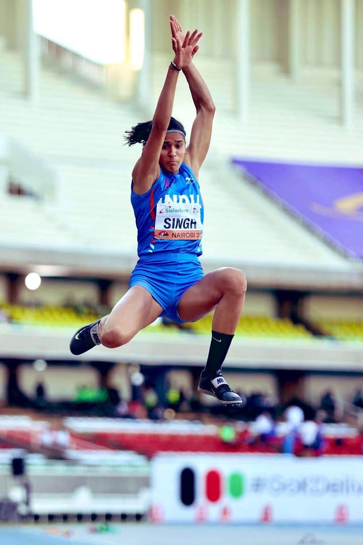 Bronze it is for IndianOilAcer Shaili Singh at the 26th Asian Athletics Championships 2025 With a leap of 6.30m, she lands not just on the podium, but in the hearts of a nation cheering her on Bronze it is for IndianOilAcer Shaili Singh at the 26th Asian Athletics Championships 2025 With a leap of 6