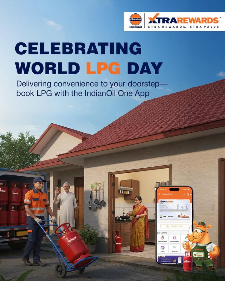 On WorldLPGDay, discover the convenience of managing your LPG services through the IndianOil One App. Track deliveries, pay LPG bills and more all at your fingertips IndianOil One App Links https apps.apple On WorldLPGDay, discover the convenience of managing your LPG services through the IndianOil One App