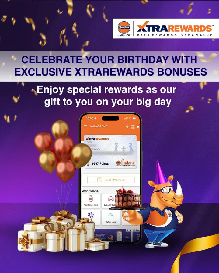 Its your birthday month Treat yourself to XTRAREWARDS points on your fuel purchases