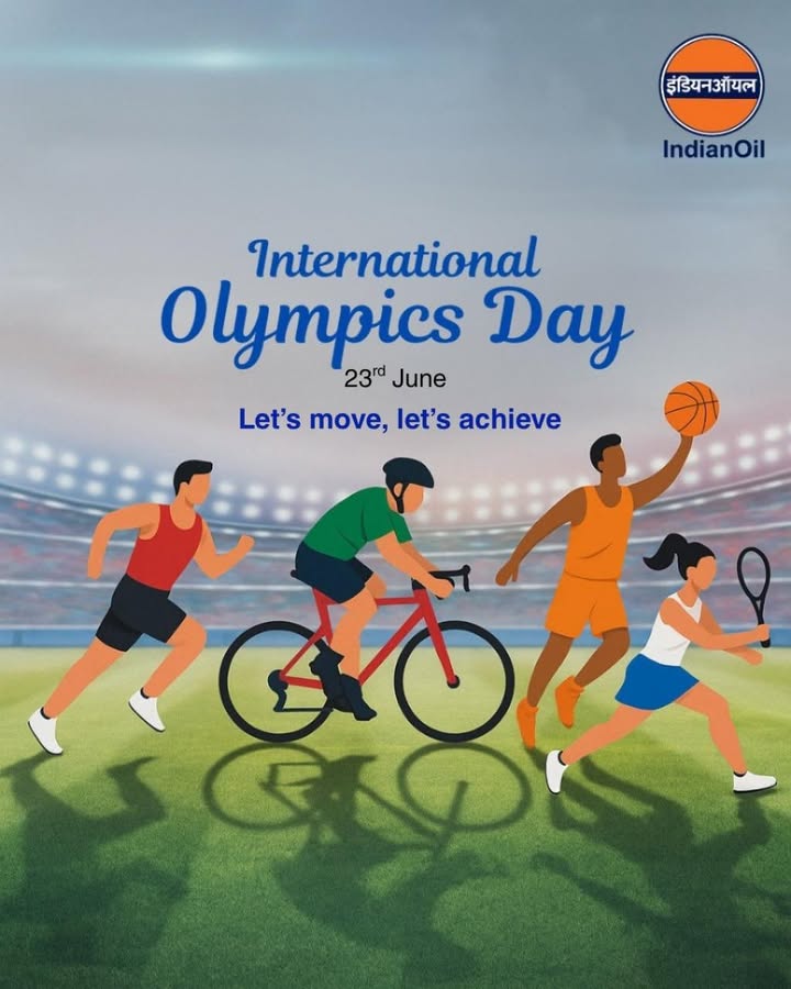 On International Olympic Day, lets celebrate the power of movement and its role in building a healthier world On International Olympic Day, lets celebrate the power of movement and its role in building a healthier world