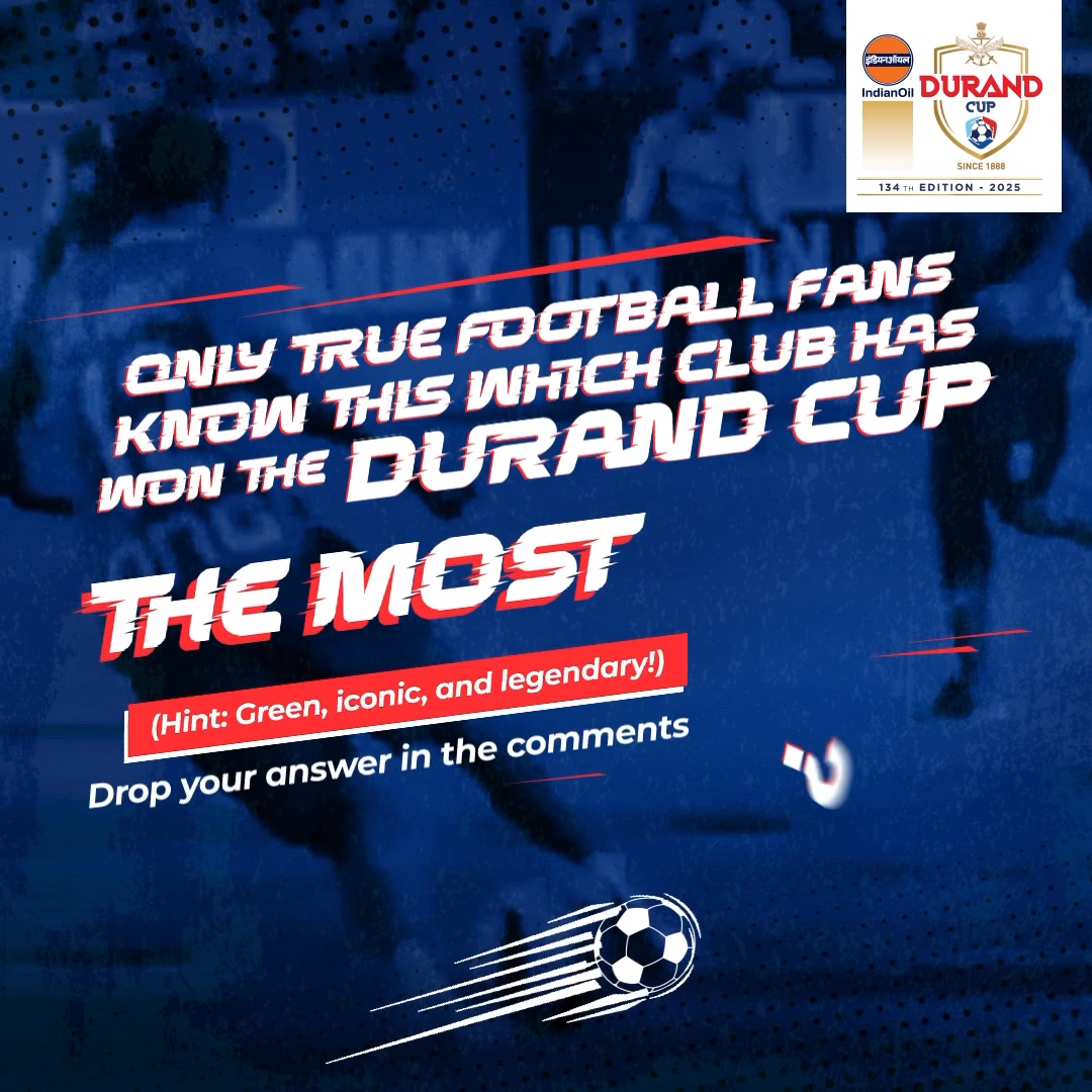 Which team has lifted the most trophies in Indian football history Drop your guess Tag your football gangRight answers ...