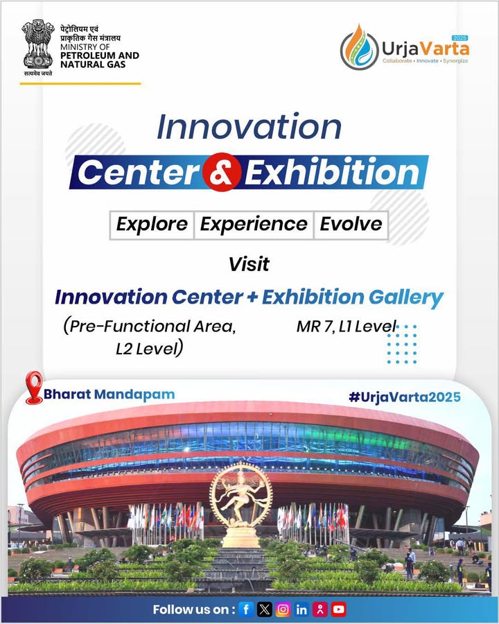 Step into the future of energy at the Innovation Center Exhibition Gallery at Bharat Mandapam