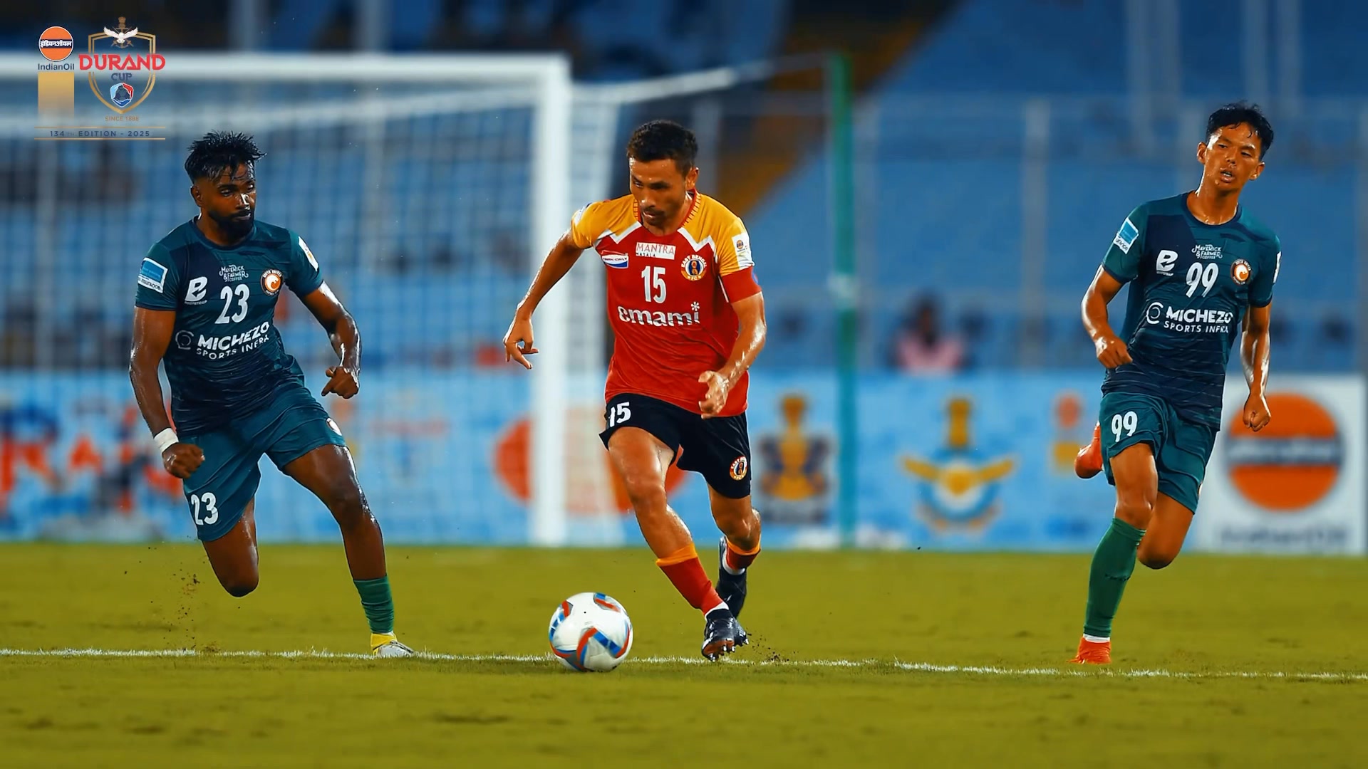 The wait is over The 134th edition of the iconic IndianOilDurandCup roars to life, uniting fans across the nation and cel...