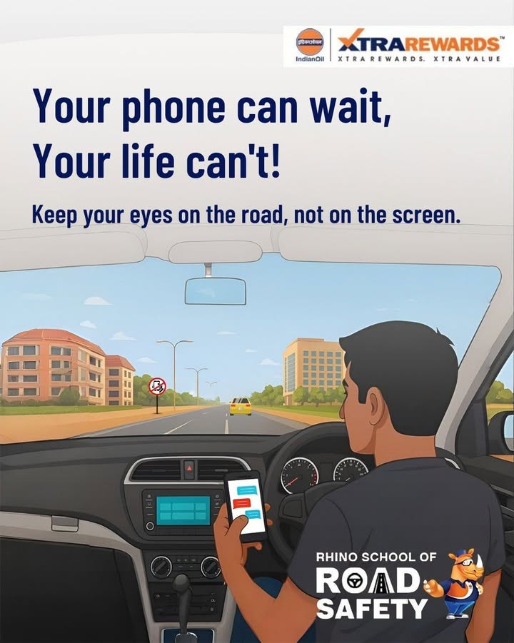 That one text, one call, one scroll can wait but your safety and the safety of others cant