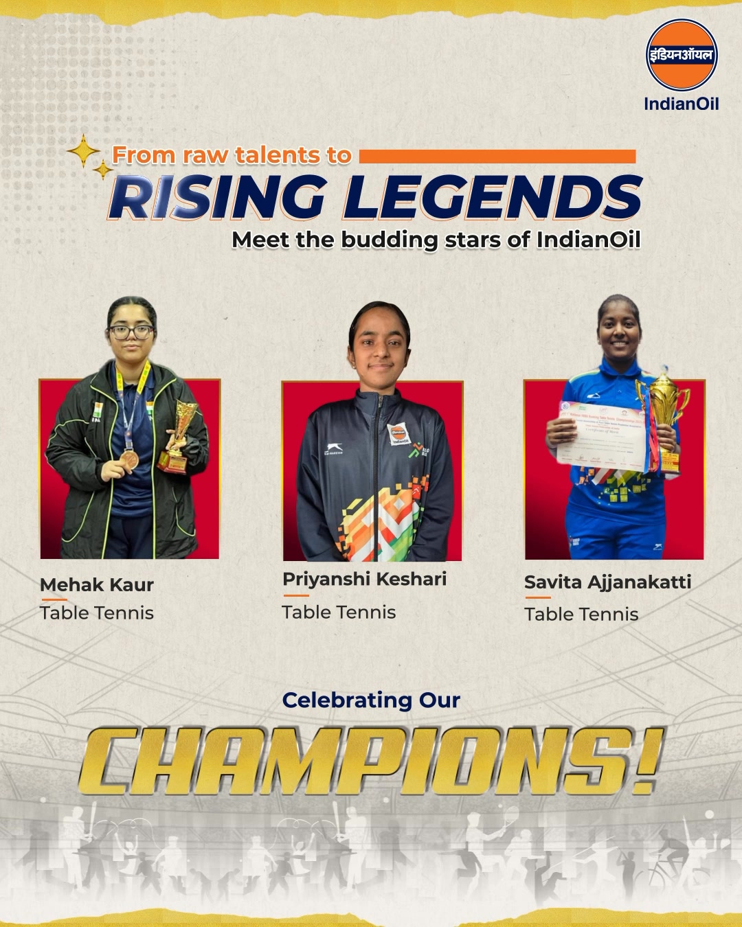 From strength to skill, and passion to perseverance these champions are transforming challenges into triumphs