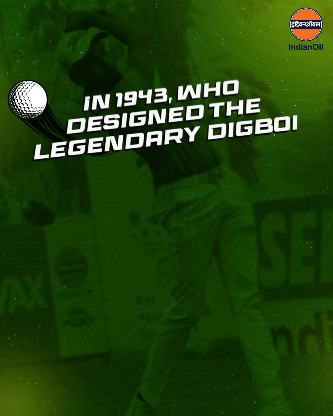 Teeing off into history Back in 1943, the legendary Digboi Golf Link opened its greens, marking a milestone in Indias golf...