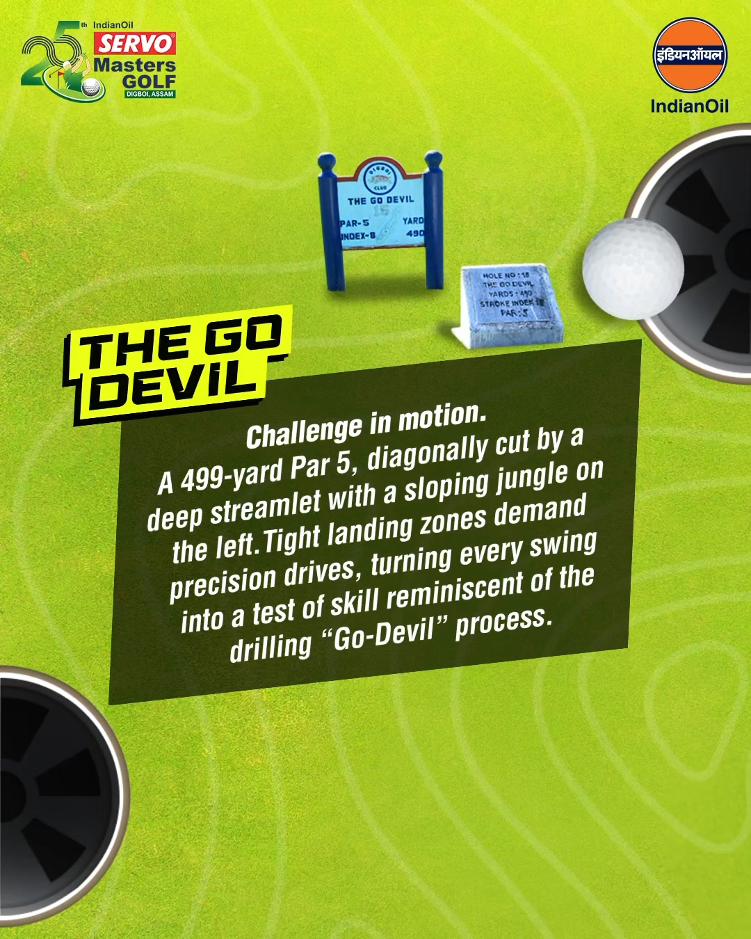 At Digboi Golf Links, every hole is a test of skill, strategy, and natures challenge