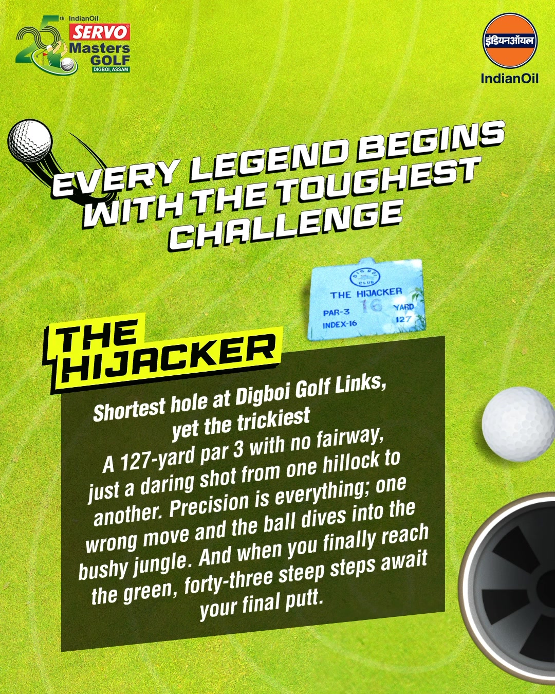 At Digboi Golf Links, the final holes blend nature, challenge, and tradition