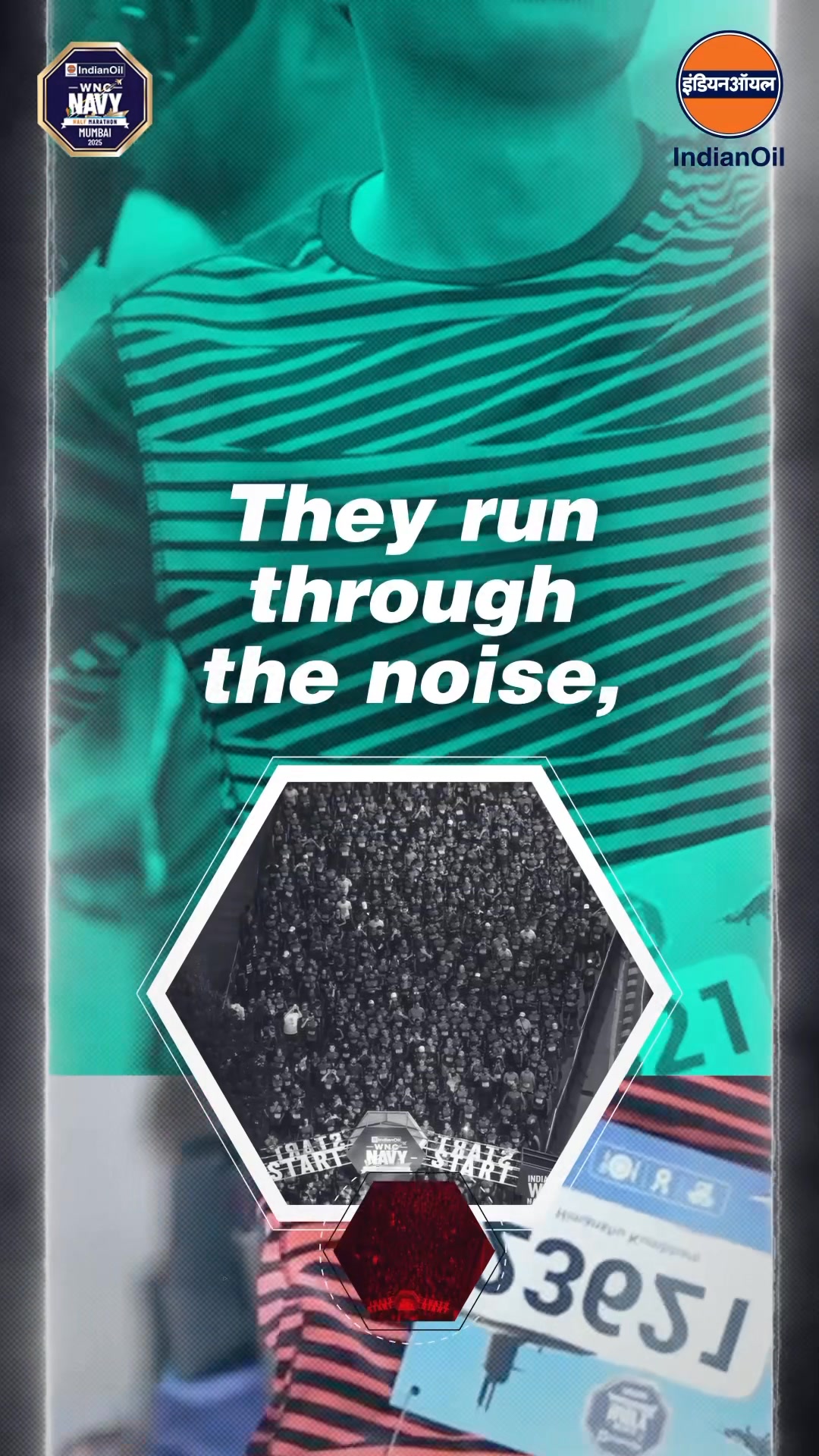 10 days to go The streets are awake. The city is alive. Every heartbeat. Every stride