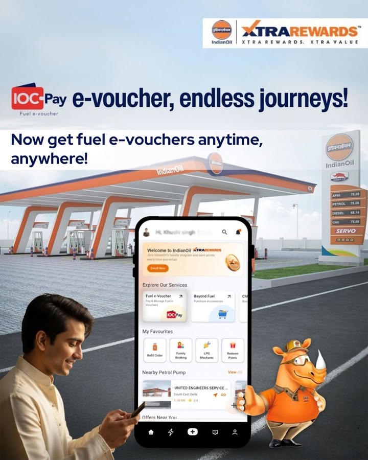 The IndianOil ONE App has been redesigned for you