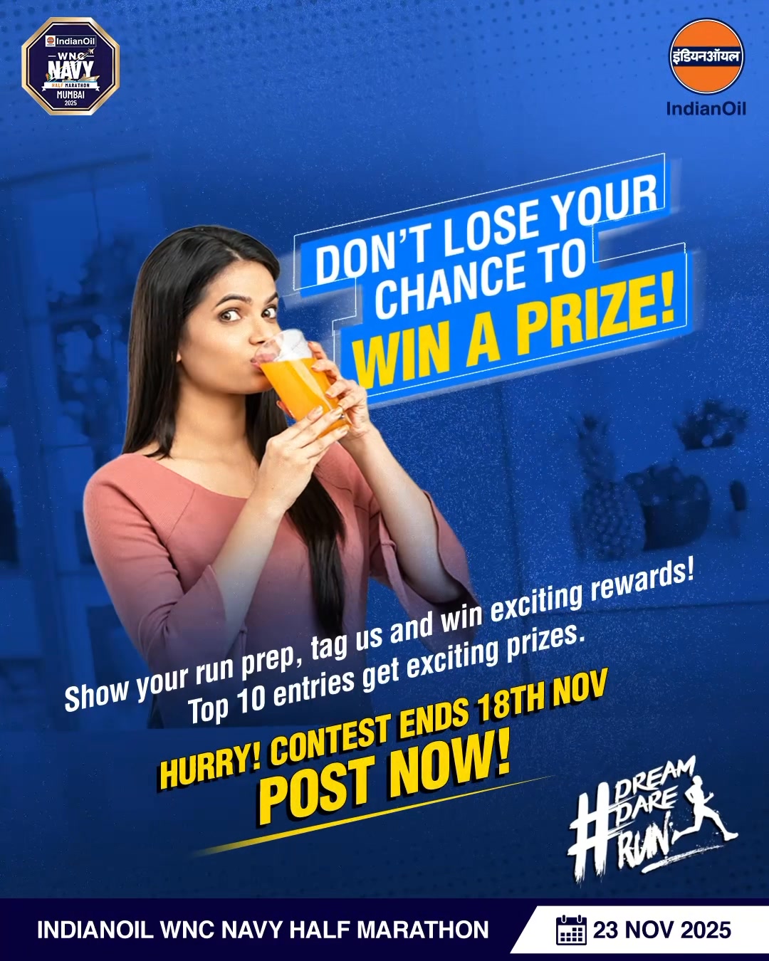 Dont lose your chance to win a prize Every marathon runner has a ritual whats yours Whether its stretching, warming u...