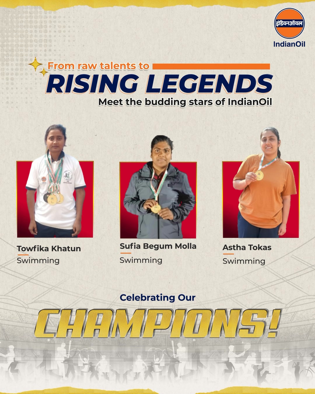 Grit. Glory. Gold in every lane