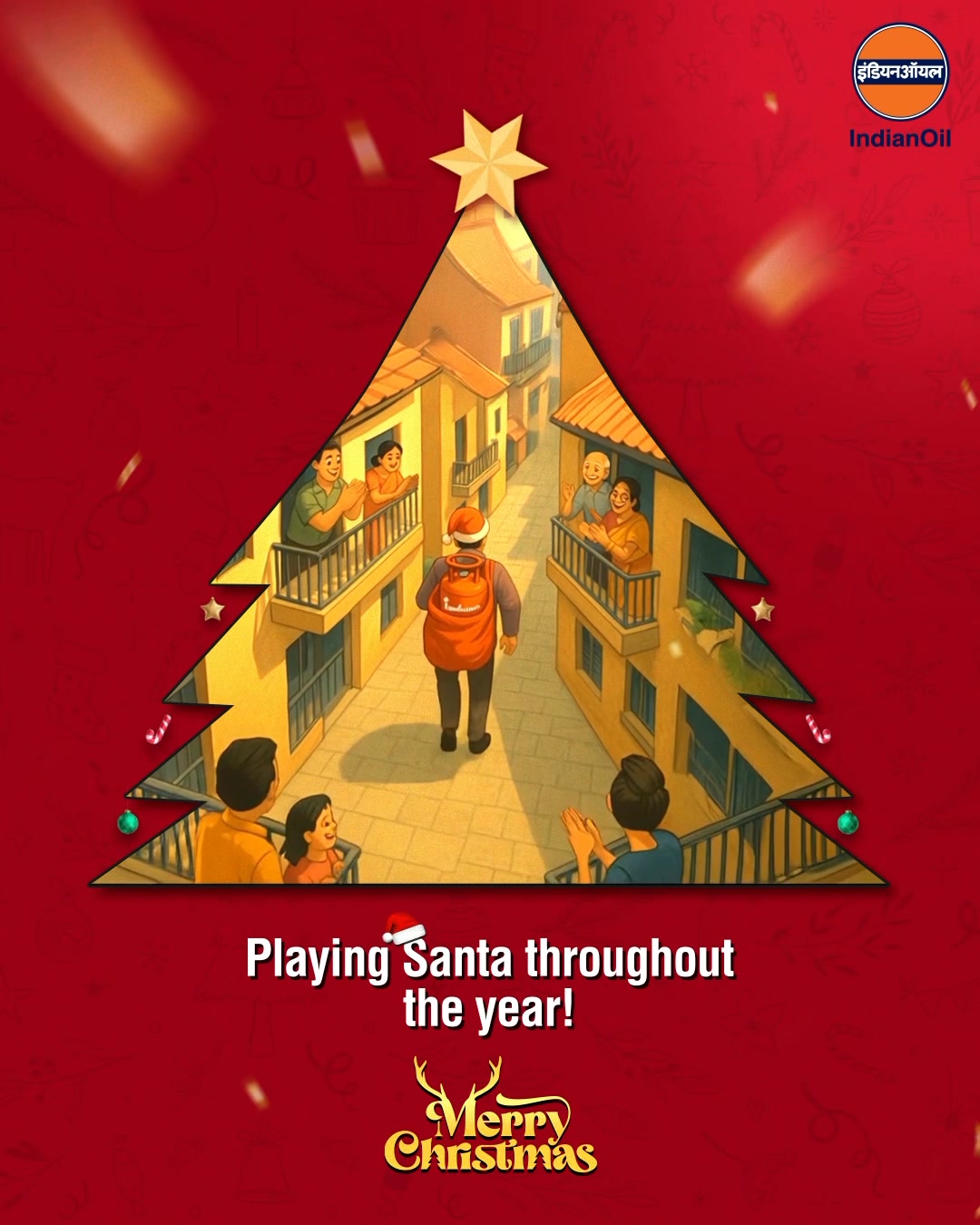  Lights turning the streets warm and golden, gifts stacking up with excitement and desserts filling every table That fam...