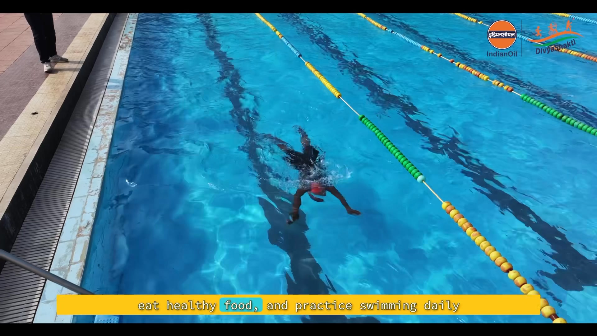  Meet S. Eswari a swimmer who lets her courage lead the way