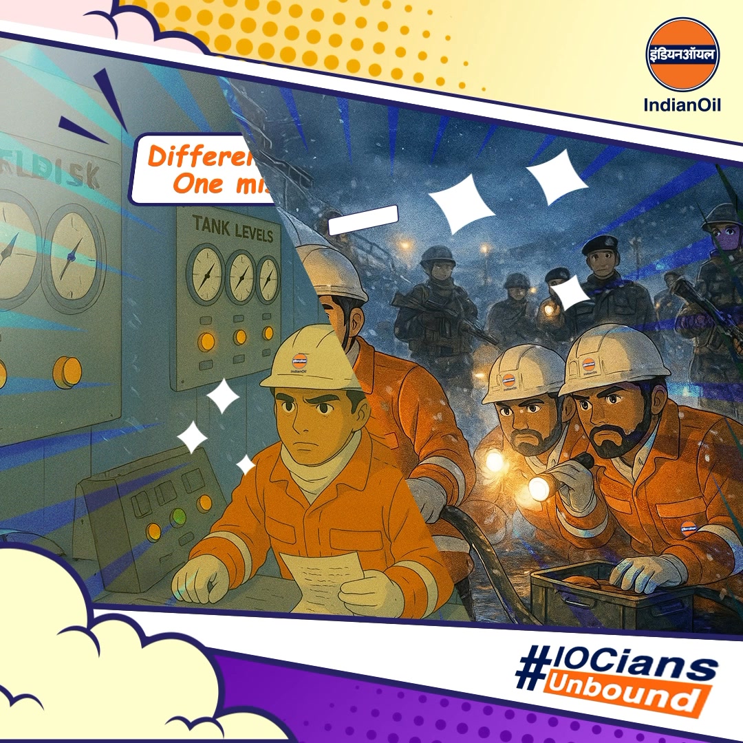 From Srinagar to Leh, where terrain tests endurance and climate fuels every decision, IOCians like Harish choose duty over c...