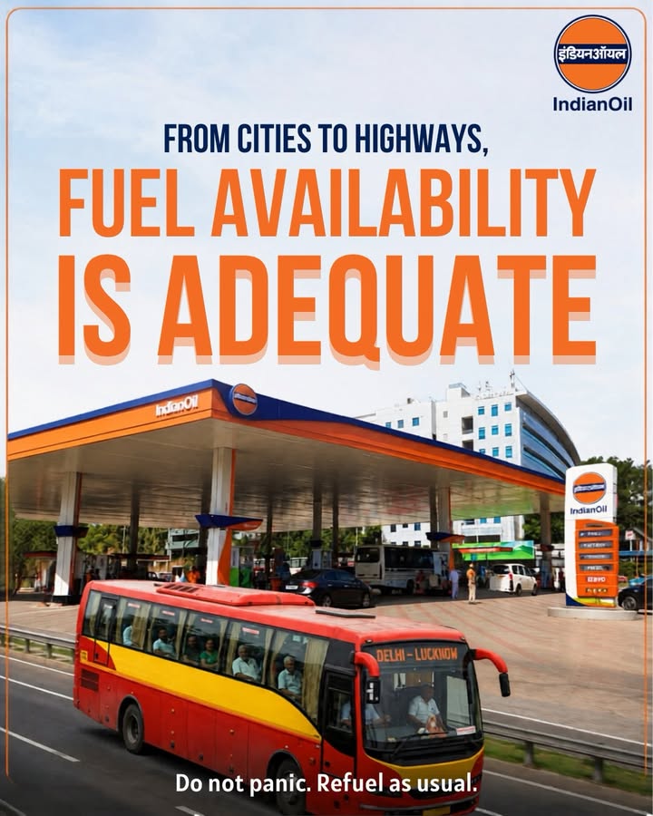 IndianOil retail outlets continue to support travel across cities and highways with fuel availability across the network
