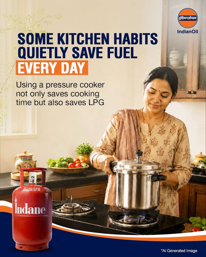 Pressure cooking is a smart way to save both time and LPG