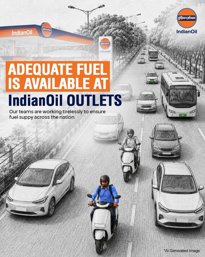 IndianOil outlets across the nation continue to ensure adequate fuel availability, helping every journey move forward with...