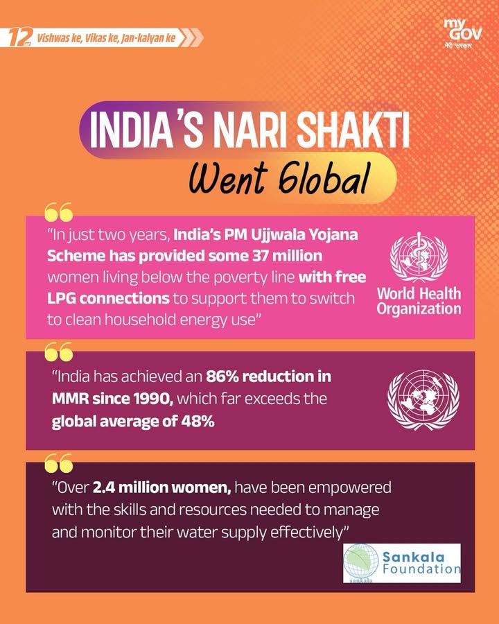 Indias Nari Shakti is no longer confined to traditional roles. 12YearsOfNariShakti
