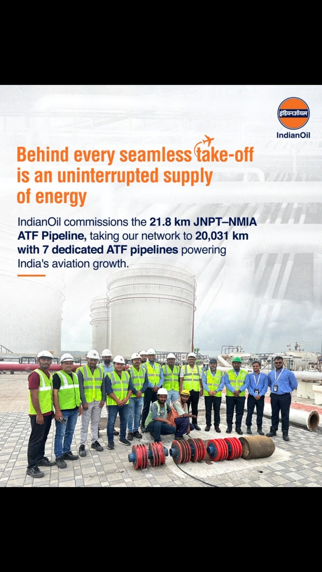 Every safe and seamless take off begins with reliable energy on the ground. With the commissioning of the 21