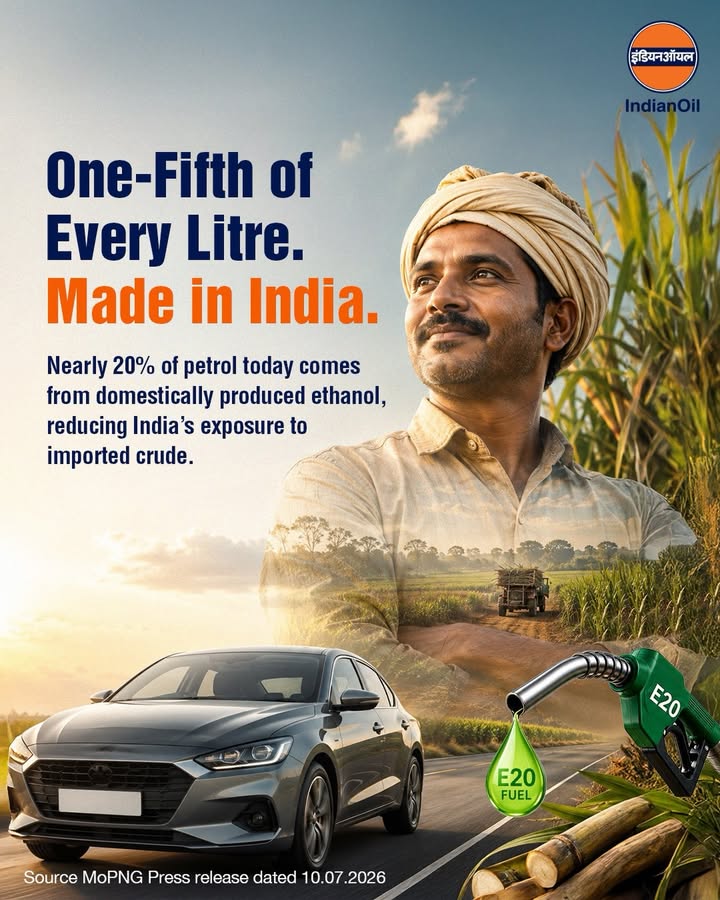 Every litre is powering a more self reliant India