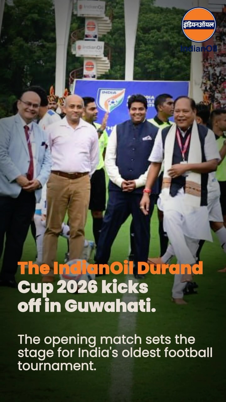The IndianOil Durand Cup 2026 kicked off in Guwahati with an evening of football, celebration, and sporting spirit in the pr...