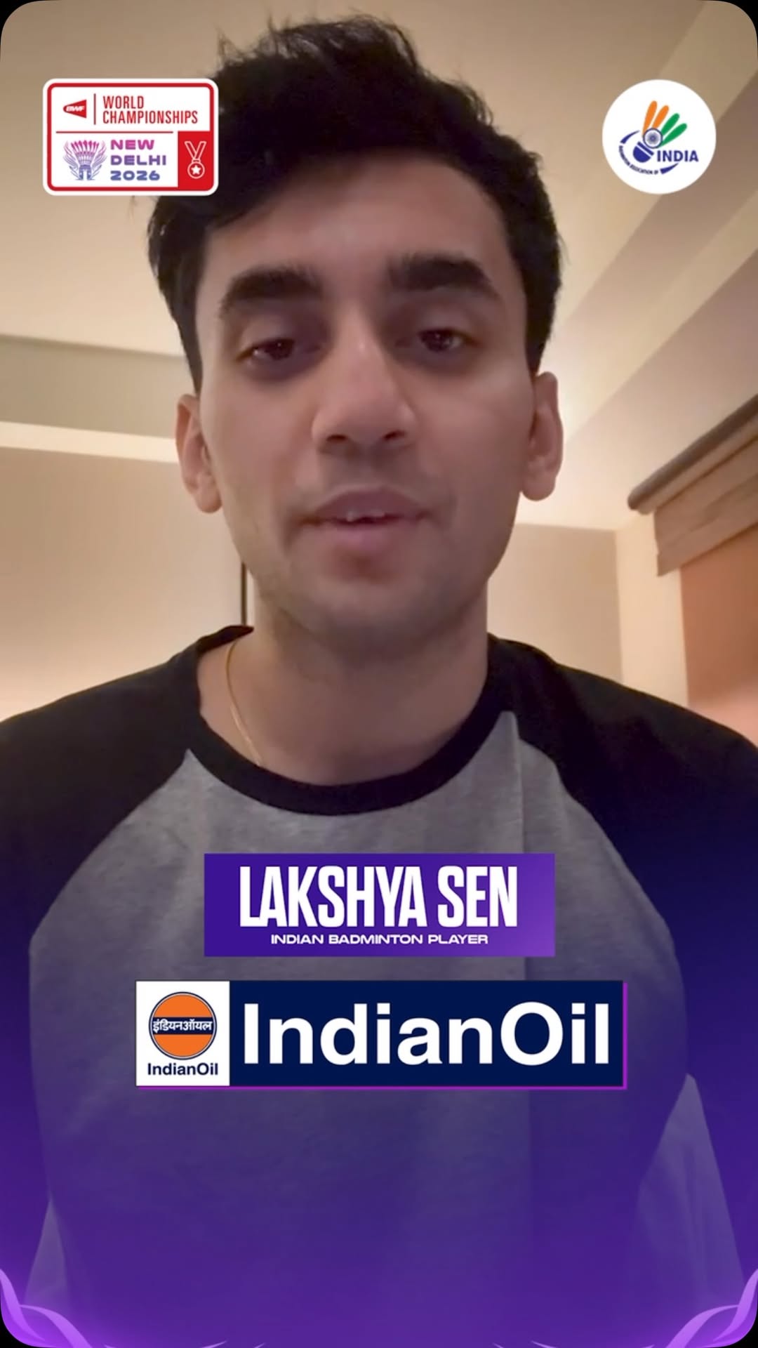 IndianOil sportstar Lakshya Sen is all set to take on the world With the BWF World Championships just around ...