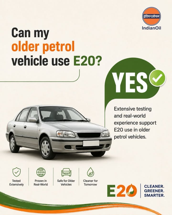 Backed by extensive testing and real world experience, E20 is designed to keep vehicles moving smoothly, kilometre after kil...