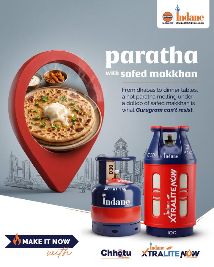 Because in a city thats always on the move, some things should come to you fast especially when a hot paratha with safed...