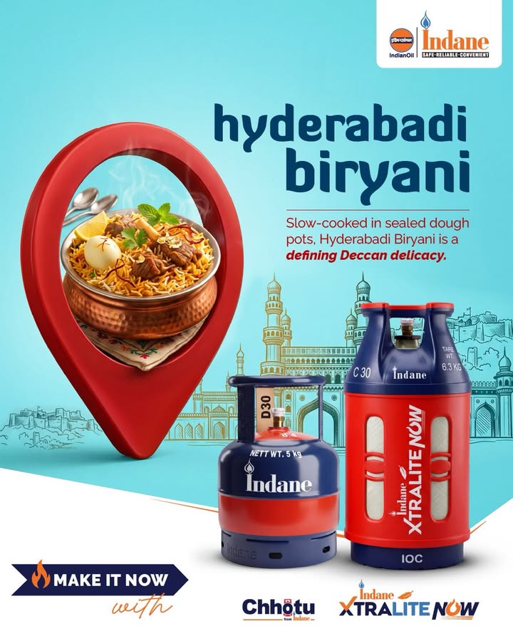 Adaab Hyderabad Hyderabadi Biryani slow cooked, spice loaded, and full of flavour In Hyderabad, every biryani...
